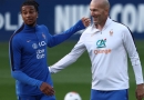 Zidan Fransa millisində ilk məşqini keçirdi