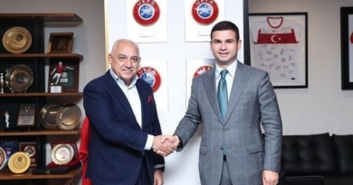 Orxan Məmmədov Türkiyə Futbol Federasiyasının prezidenti ilə görüşdü