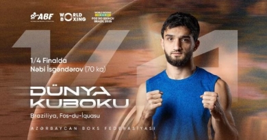 Azərbaycan boksçusu dünya kubokunda daha bir qələbə qazandı