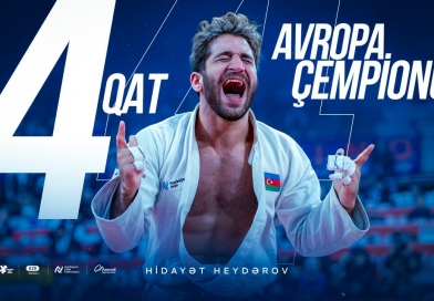 Hidayət Heydərov 4 qat Avropa çempionu oldu 