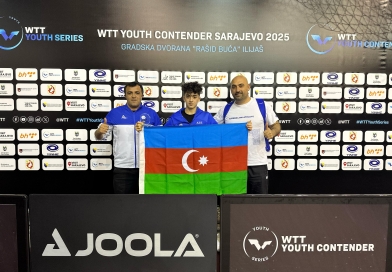 Stolüstü tennisçimiz beynəlxalq turnirin mükafatçısı olub