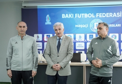 AFFA və Bakı Futbol Federasiyasının birgə təşkilatçılığı ilə məşqçi kursları başlayıb