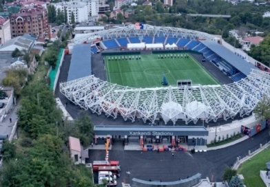 Xankəndi stadionunda son durum