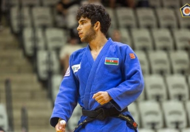 Azərbaycan cüdoçusu Praqada gümüş medal qazandı