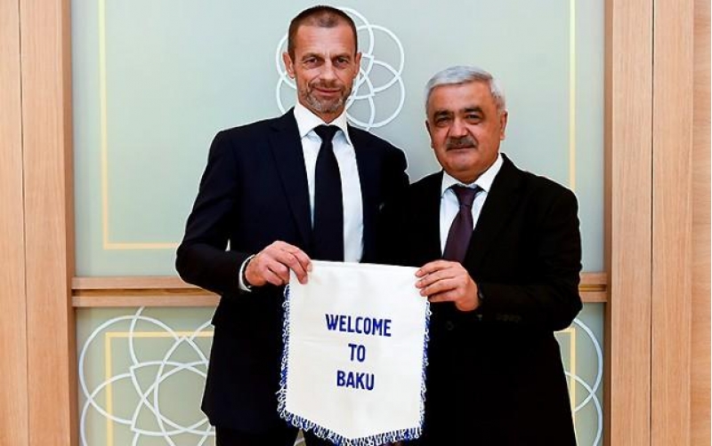 affa-ve-uefa-prezidentleri-gorushdu