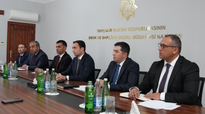Milli Paralimpiya Komitəsinin rəhbərliyi Naxçıvanda rəsmi səfərdə olub